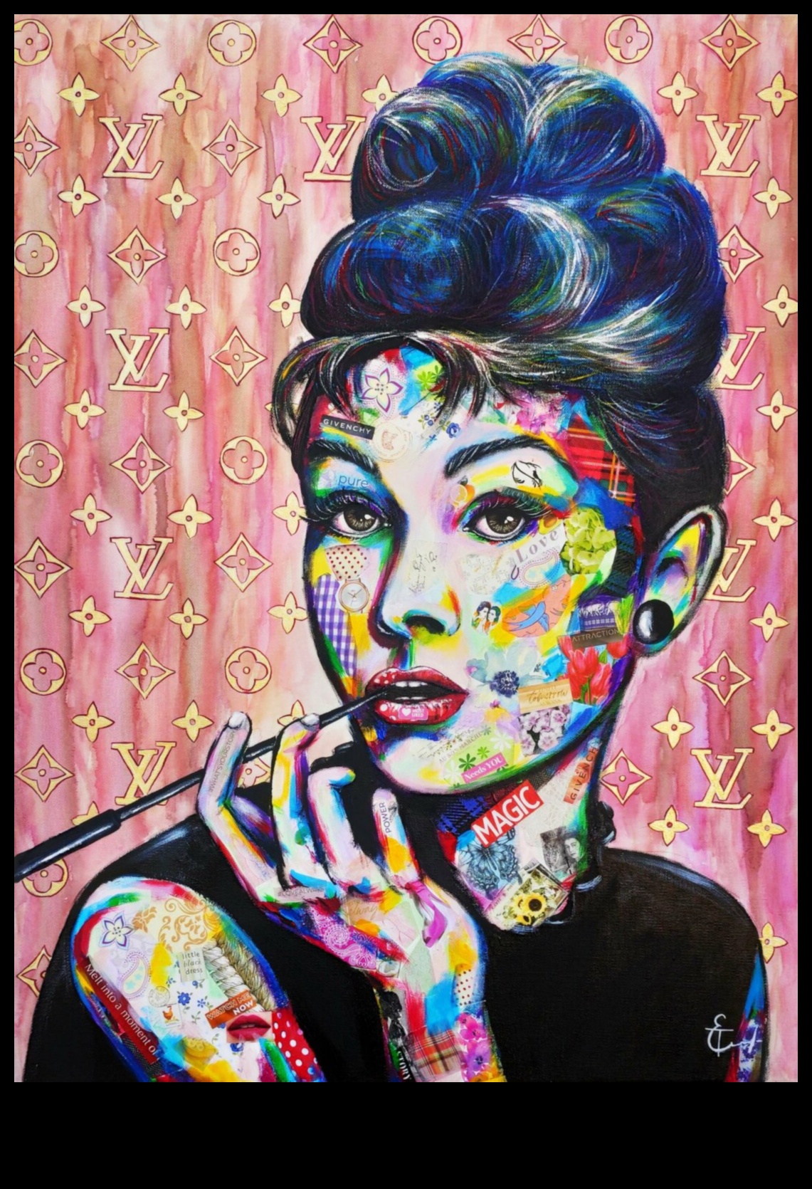 Ünlülerin Göz Kamaşması: Pop Art Portrelerinde Hollywood Göz Alıcılığı